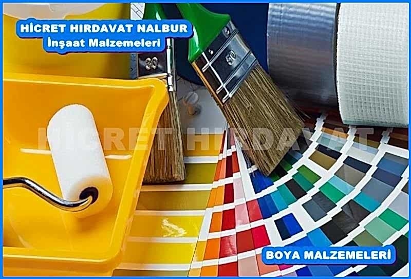 İNŞAAT BOYA BADANA MALZEMELERİ