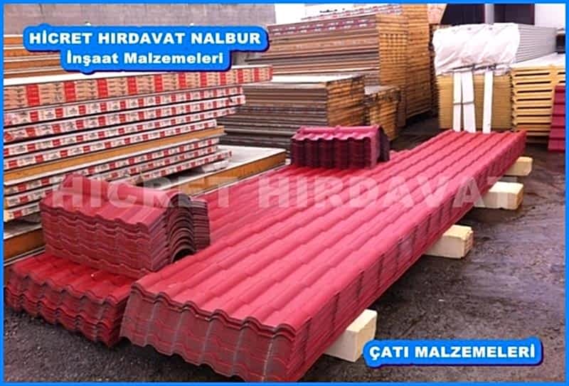 İNŞAAT ÇATI KAPLAMA MALZEMELERİ