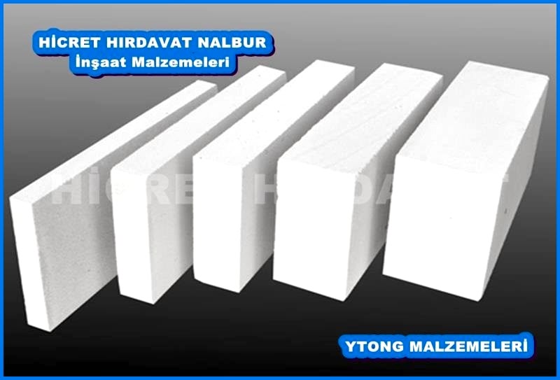 İNŞAAT GAZBETON YTONG MALZEMELERİ
