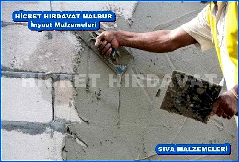 İNŞAAT SIVA MALZEMELERİ NALBURU