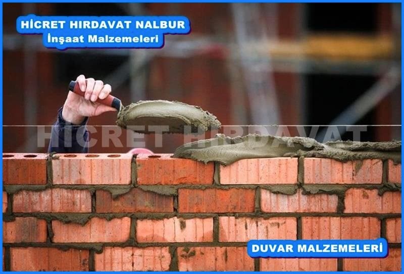İNŞAAT TUĞLA DUVAR MALZEMELERİ