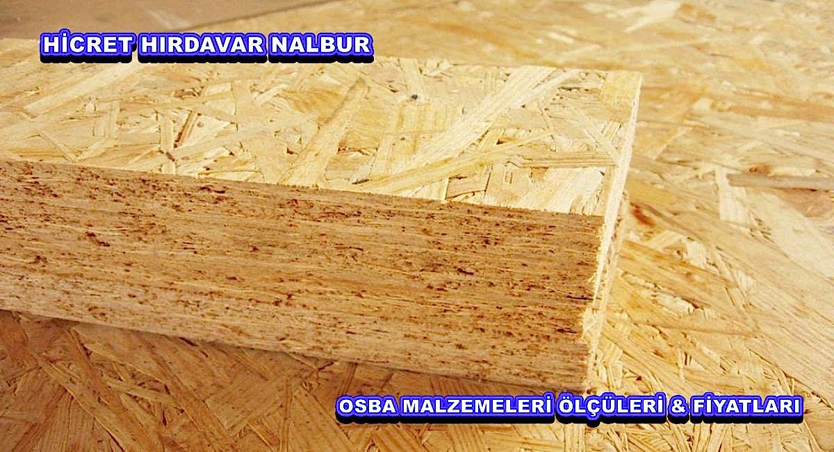 OSB MALZEME SATIŞI